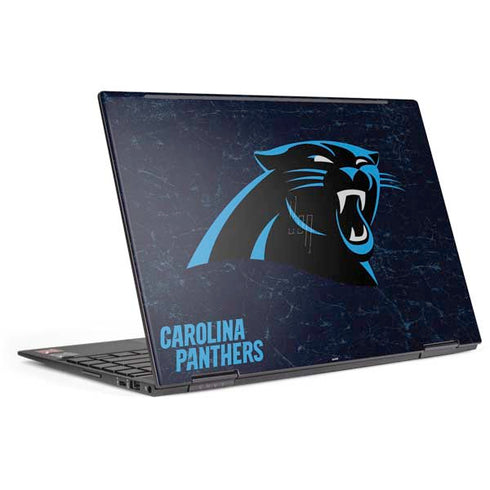 NFL Carolina Panthers Distressed HP Envy Skin