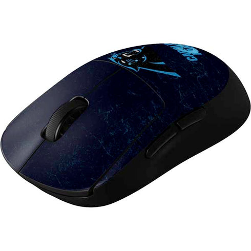 NFL Carolina Panthers Distressed G Pro Wireless Gaming Mouse Skin