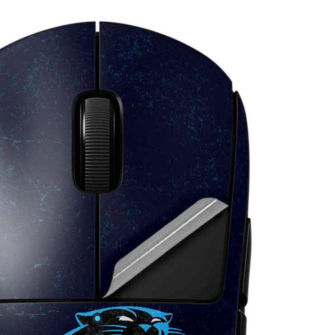 NFL Carolina Panthers Distressed G Pro Wireless Gaming Mouse Skin