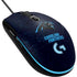 NFL Carolina Panthers Distressed G203 Prodigy RGB Wired Gaming Mouse Skin