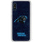 NFL Carolina Panthers Distressed Galaxy A10e Clear Case