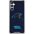 NFL Carolina Panthers Distressed Galaxy A15 5G Clear Case