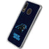 NFL Carolina Panthers Distressed Galaxy A20 Clear Case