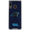 NFL Carolina Panthers Distressed Galaxy A30 Clear Case