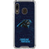 NFL Carolina Panthers Distressed Galaxy A30 Clear Case