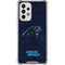 NFL Carolina Panthers Distressed Galaxy A53 5G Clear Case