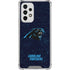 NFL Carolina Panthers Distressed Galaxy A53 5G Clear Case