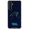 NFL Carolina Panthers Distressed Galaxy A54 5G Clear Case