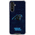 NFL Carolina Panthers Distressed Galaxy A54 5G Clear Case
