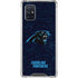 NFL Carolina Panthers Distressed Galaxy A71 5G Clear Case