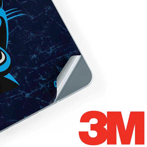 NFL Carolina Panthers Distressed Galaxy Book 12in Skin