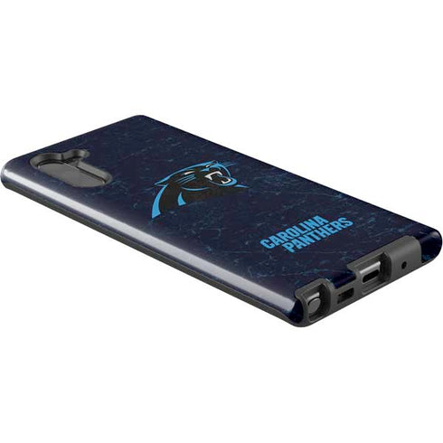 NFL Carolina Panthers Distressed Galaxy Note 10 Pro Case