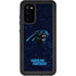 NFL Carolina Panthers Distressed Galaxy S20 Waterproof Case