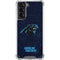 NFL Carolina Panthers Distressed Galaxy S21 5G Clear Case