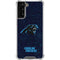 NFL Carolina Panthers Distressed Galaxy S21 FE Clear Case