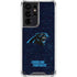 NFL Carolina Panthers Distressed Galaxy S21 Ultra 5G Clear Case