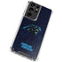 NFL Carolina Panthers Distressed Galaxy S21 Ultra 5G Clear Case