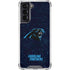NFL Carolina Panthers Distressed Galaxy S22 Clear Case