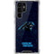NFL Carolina Panthers Distressed Galaxy S22 Ultra Clear Case