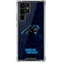 NFL Carolina Panthers Distressed Galaxy S22 Ultra Clear Case