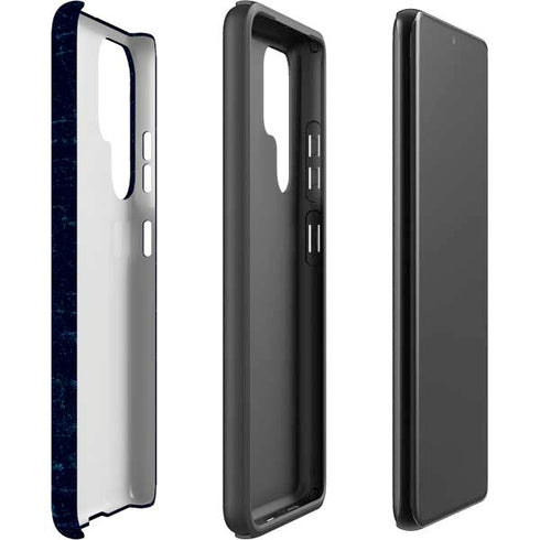 NFL Carolina Panthers Distressed Galaxy S22 Ultra Pro Case
