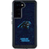 NFL Carolina Panthers Distressed Galaxy S23 Waterproof Case