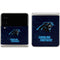 NFL Carolina Panthers Distressed Galaxy Z Flip3 5G Skin