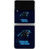 NFL Carolina Panthers Distressed Galaxy Z Flip4 5G Skin