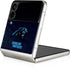 NFL Carolina Panthers Distressed Galaxy Z Flip4 5G Skin