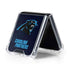 NFL Carolina Panthers Distressed Galaxy Z Flip5 5G Clear Case