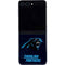 NFL Carolina Panthers Distressed Galaxy Z Flip5 5G Skin
