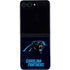 NFL Carolina Panthers Distressed Galaxy Z Flip5 5G Skin