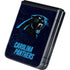 NFL Carolina Panthers Distressed Galaxy Z Flip5 5G Skin