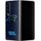 NFL Carolina Panthers Distressed Galaxy Z Fold4 5G Skin
