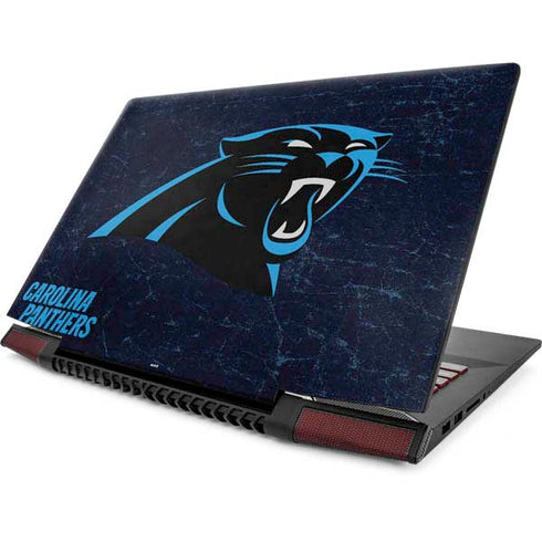 NFL Carolina Panthers Distressed Lenovo IdeaPad Skin