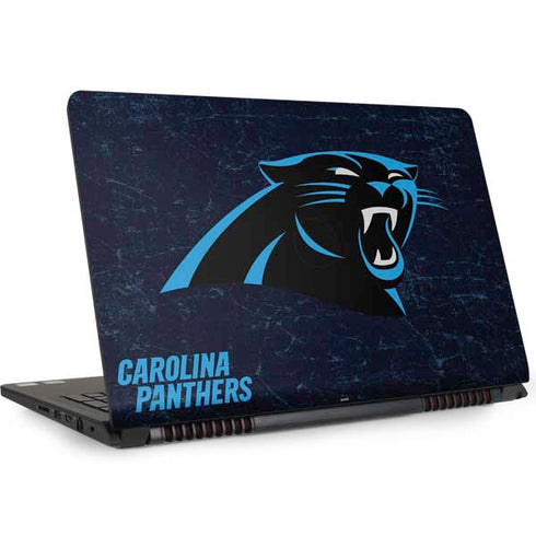 NFL Carolina Panthers Distressed Dell Inspiron Skin