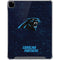 NFL Carolina Panthers Distressed iPad Pro 12.9in (2020) Clear Case