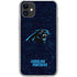 NFL Carolina Panthers Distressed iPhone 11 Clear Case