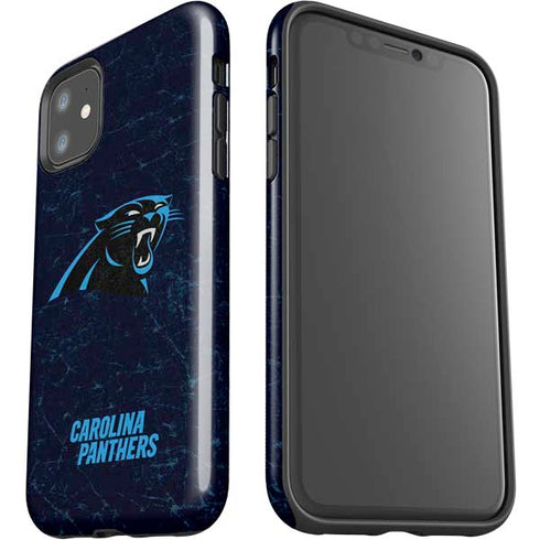 NFL Carolina Panthers Distressed iPhone 11 Impact Case