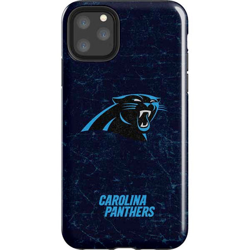 NFL Carolina Panthers Distressed iPhone 11 Pro Max Impact Case