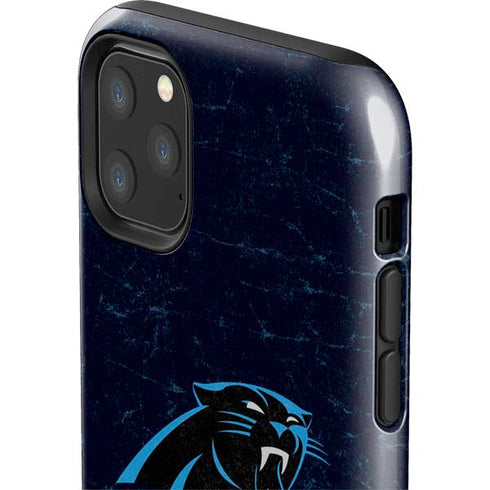 NFL Carolina Panthers Distressed iPhone 11 Pro Max Impact Case