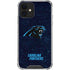 NFL Carolina Panthers Distressed iPhone 12 Clear Case