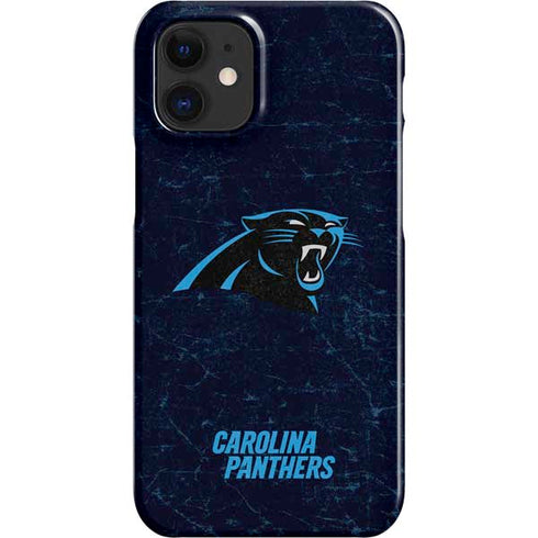 NFL Carolina Panthers Distressed iPhone 12 Mini Lite Case
