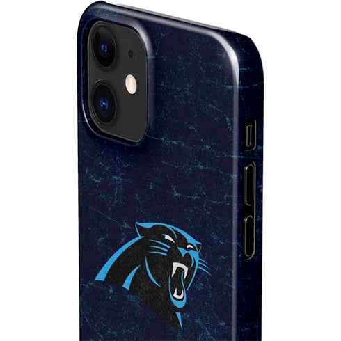NFL Carolina Panthers Distressed iPhone 12 Mini Lite Case