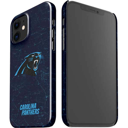NFL Carolina Panthers Distressed iPhone 12 Mini Lite Case