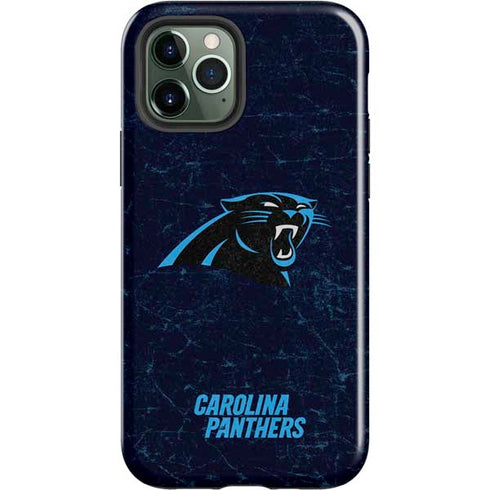 NFL Carolina Panthers Distressed iPhone 12 Pro Impact Case
