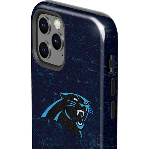 NFL Carolina Panthers Distressed iPhone 12 Pro Impact Case