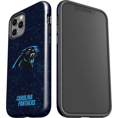 NFL Carolina Panthers Distressed iPhone 12 Pro Impact Case