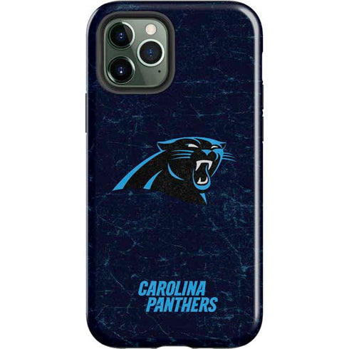 NFL Carolina Panthers Distressed iPhone 12 Pro Max Impact Case