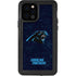NFL Carolina Panthers Distressed iPhone 12 Pro Waterproof Case